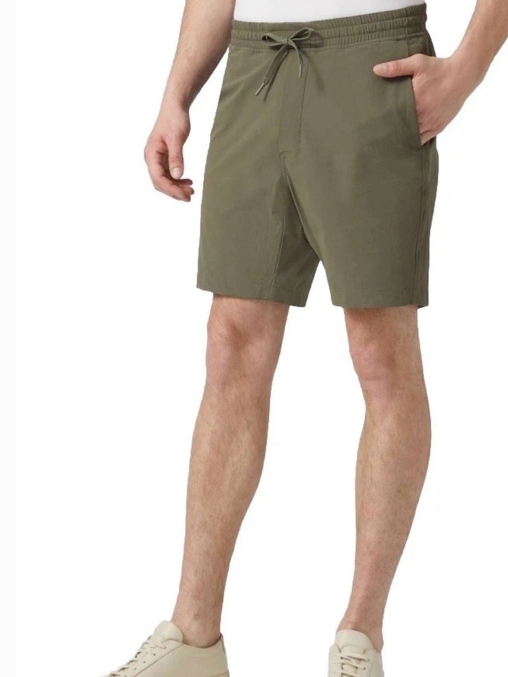 Lululemon Men's Bowline Short 8"
Stretch Ripstop Sage Green Size S